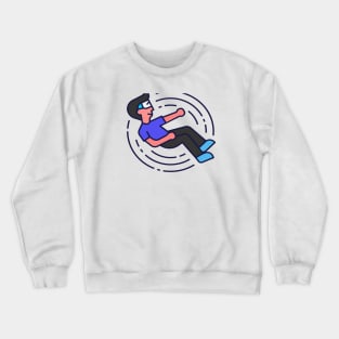 metaverse tshirt, mugs, stickers,wall art, mask,cases,MERCHES Crewneck Sweatshirt